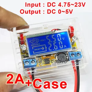 2A LCD DC-DC 5V~23V to 3v 3.3v 5V 9v 12V Buck Step down Voltage Converter Module - Picture 1 of 7