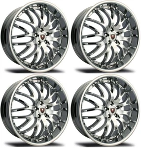 20 CHROME WHEELS RIMS NEW FIT FORD EXPLORER DEEP LIP - Picture 1 of 2