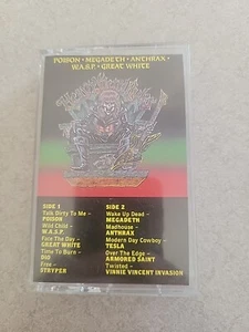 Heavy Metal Rules (Cassette, Album, 1988) WASP Megadeth Anthrax Great White Dio - Picture 1 of 3