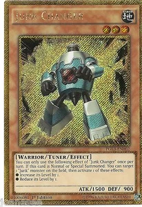 Junk Changer PGL3-EN002 Gold Secret Rare Yu-gi-oh Card 1st Edition New - Picture 1 of 3