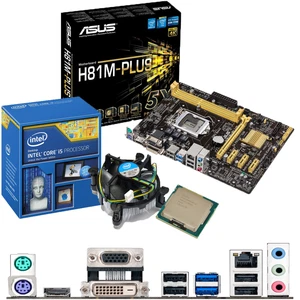 INTEL Core i5 4460 3.2Ghz & ASUS H81M-PLUS - Motherboard & CPU Bundle - Picture 1 of 1