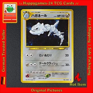 Stahlos - Steelix Pokemon Karte TCG Holo No. 208 Neo Genesis /V19 - Bild 1 von 16