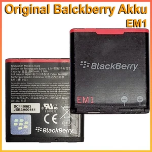 Original Blackberry Akku EM1 Curve, 9350, 9360, 9370 Battery Batterie Gebraucht - Bild 1 von 1