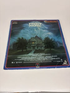 Fright Night (Laserdisc) LaserVideo Disc Rare Disc - Foto 1 di 4