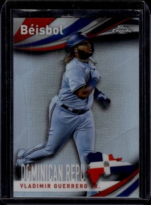 2021 Topps Chrome Beisbol #B-6 Vladimir Guerrero Jr. Toronto Blue Jays - Image 1 of 2