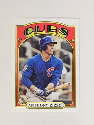 Anthony Rizzo 2013 Topps 1972 Topps Minis #TM-12 Chicago Cubs Baseball Card - Image 1 of 2
