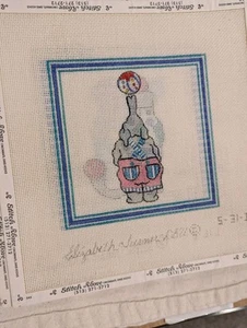 Elizabeth Turner ABC Needle Point Elephant Pattern - Picture 1 of 10