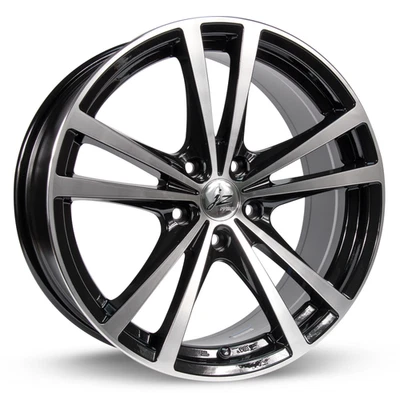 1 New 15x6.5 RTX Force Black Machined 5x114.3 ET45 wheel/rim - Image 1 of 4