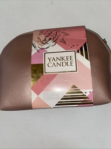 Bolsa de cosméticos Yankee Candle con 4 votivos 12 luces de té juego de regalo de verano - Imagen 1 de 5