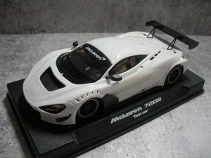 NSR 1/32 SCALE McLAREN 720S SLOT CAR with White "Test Car" body - Picture 1 of 1