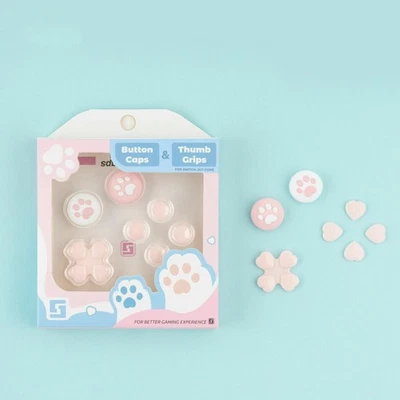 D-Pad ABXY X Button Sticker Joystick Thumb Stick Grip Cap For NS Nintendo Switch - Image 1 of 4