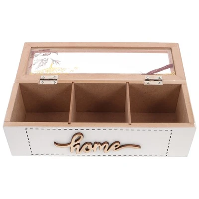 Retro-Teebeutel-Box Teekiste Teebeutel-Organizer Und -Aufbewahrung - Bild 1 von 4