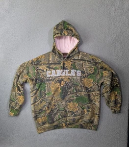 Cabelas Camuflada Sudadera con Capucha Mujer XL Reclusión 3D Caza Exterior Spellout Pullover - Imagen 1 de 13