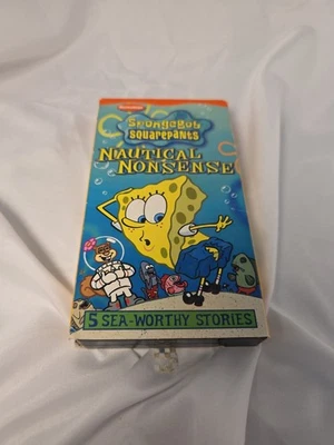 SpongeBob SquarePants Nautical Nonsense VHS (2002) Pre-Owned - Image 1 of 4