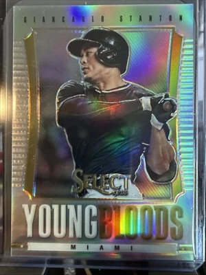 2013 Panini Select - Young Bloods Giancarlo Stanton #YB6 Silver Prizm - Image 1 of 2