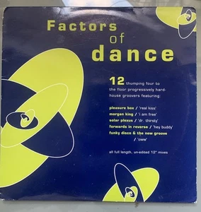 Factors of Dance 2xLP Compilation 1993 UK VG+/EX House Techno Breakbeat Vinyl - Picture 1 of 11