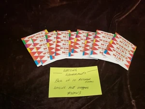 REPO VERSCHIEDENE MINT WRAPPERS WATLING WONDER MINT 10ER PACK VERSCHIEDENE TROPFEN #WMW#3 - Bild 1 von 2