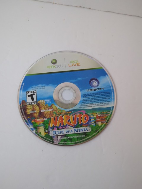 Naruto Rise Of A Ninja Xbox 360 Midia Fisica Usada Original