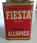 Vintage Fiesta Brand Pure Allspice Tin