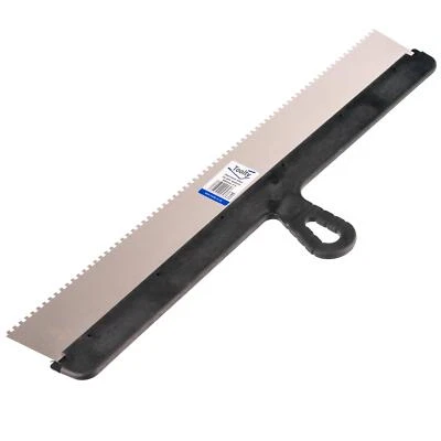Notched Taping Spatula Tiling Grouting Tool Tile Spreader Toolty Stainless Steel - Image 1 of 4