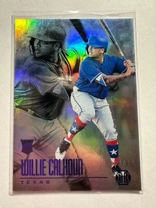 K37,018 - 2018 Panini Illusions Trophy Collection Blue #22 Willie Calhoun #/99 - Picture 1 of 1
