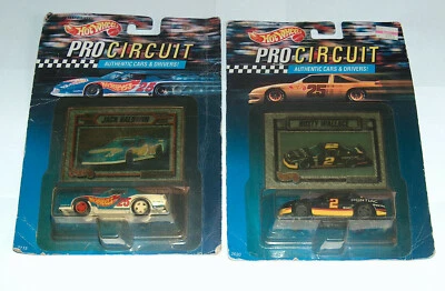(2) 92 Hot Wheels NASCAR Rusty Wallace Grand Prix Jack Baldwin Z28 1:64 Die Cast Foto 1 de 4