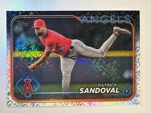 2024 Topps Patrick Sandoval All-Star Game Foil ASG #388 Los Angeles Angels - Picture 1 of 2