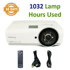 Promethean Prm 45A Dlp Projector Short Throw 3600 Lumens   1032 Lamp Hours Used