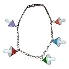 Cute Pants Chain with Lobster Clasp Hip Hop Keychain Accessory Girl Mushrooms