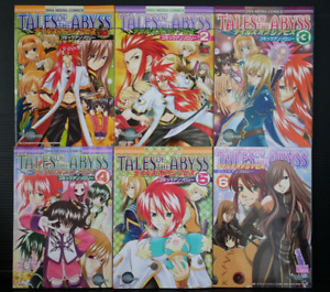 Tales of the Abyss Comic Anthology 1-6 Complete Manga Set - JAPAN