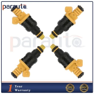 4 Fuel Injectors For VOLVO 740 1985 1986 1987 1988 1991 1990 1992 - Image 1 of 4