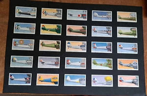 LAMBERT & BUTLER-FULL SET- AEROPLANE MARKINGS 1937 (50 CARDS) EXCELLENT - Picture 1 of 4