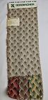 Schumacher Abstract Gold Fabric Upholstery Sample/remnant 24x25