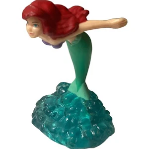 Vintage Little Mermaid Ariel PVC Figure Disney Cake Topper Applause Splash Scene - Picture 1 of 5