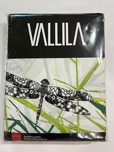 Set piumone Vallila KORENTO VERDE libellula floreale regina cotone design in Finlandia - Foto 1 di 8
