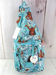 Disney Parks Vera Bradley Moana Tropical Sling Crossbody Backpack ~ NWT - Picture 1 of 11