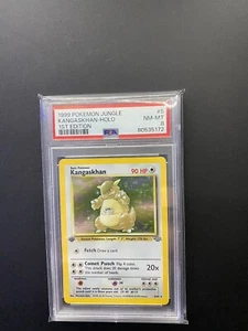 PSA 8 1st Edition Kangaskhan Holo Jungle Set 1999 WOTC 5/64 Pokemon - Picture 1 of 2