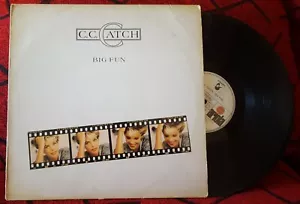 C.C. CATCH ** Big Fun ** ORIGINAL 1988 Spain LP ARIOLA LABEL - Picture 1 of 4