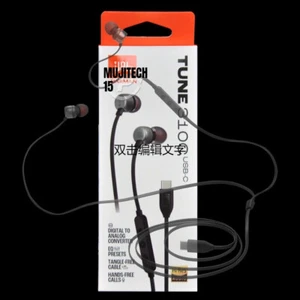 Genuine Tune 310C USB-C Hi-Res In-Ear Wired Headphones Type-C w/Remote & MIC - Picture 1 of 5