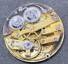 Swiss Cylinder Pocket Watch Movement Vintage Swiss 26 Mm Fancy Dial F3371