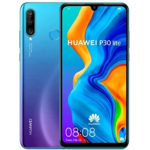 SMARTPHONE HUAWEI P30 LITE MAR LX1A 128 GB DUAL SIM 6.15" 4G PEACOCK BLUE NO P40 - Foto 1 di 5