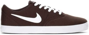 Nike Sb Check Solar CNVS Brown Skate Shoes Men's 7.5 Women's 9 - Picture 1 of 5