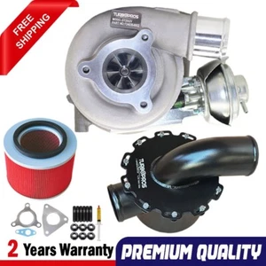 Upgrade Billet Turbo Charger With Airbox For Nissan Patrol ZD30 3.0L - Picture 1 of 11