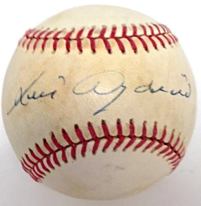 Baseball von Luis Aparicio mit Autogramm - Bild 1 von 1