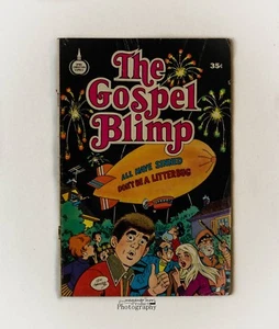 The Gospel Blimp by Al Hartley Spire 1974 Vintage Christian Comic Books  - Picture 1 of 5