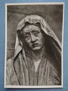 Postal antigua postal cabeza de Maria Der Meister von Naumburg Berlín - Imagen 1 de 2