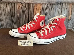 CONVERSE All Star Chuck Taylor Hi Top Rojo Unisex Talla 7.5 Mujeres O 5.5 Hombres - Imagen 1 de 10