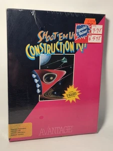 Vtg NEW SEALED Commodore Shoot Em Up Construction Kit Avantage - Picture 1 of 8