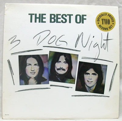 1982 Three Dog Night "The Best Of" 2-LP Vinyl Record NM, MCA2-6018, Gloversville Foto 1 de 2