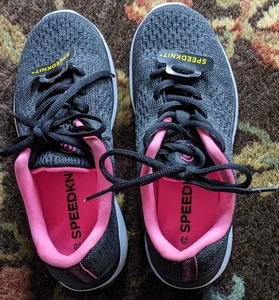 Speed Knit Sportschuhe Sneaker schwarz Kinder Mädchen Gr. 2 - NEU SpeedKnit - Bild 1 von 5